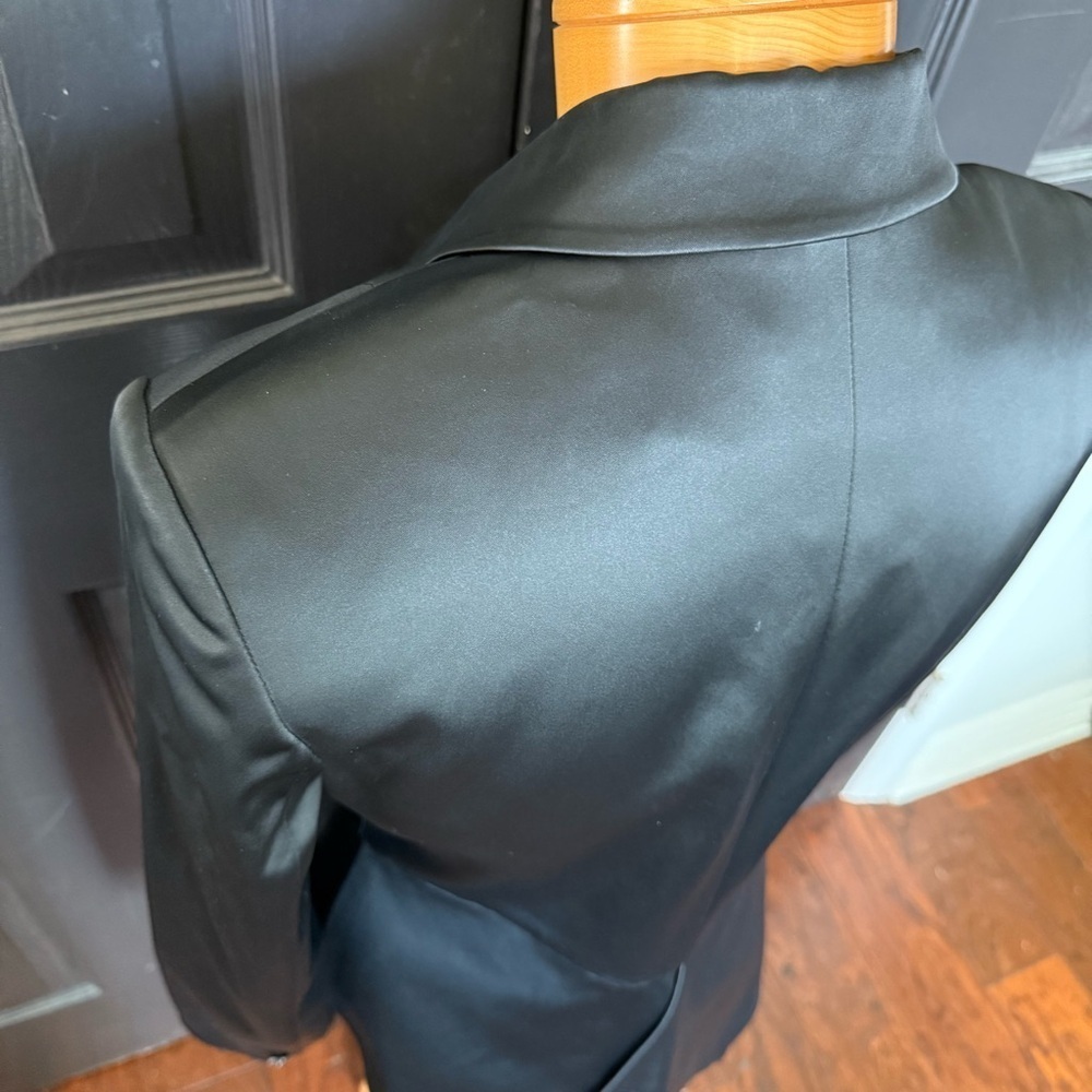 Alice + Olivia Denny Satin Single Breasted Blazer - Picture 10 of 13